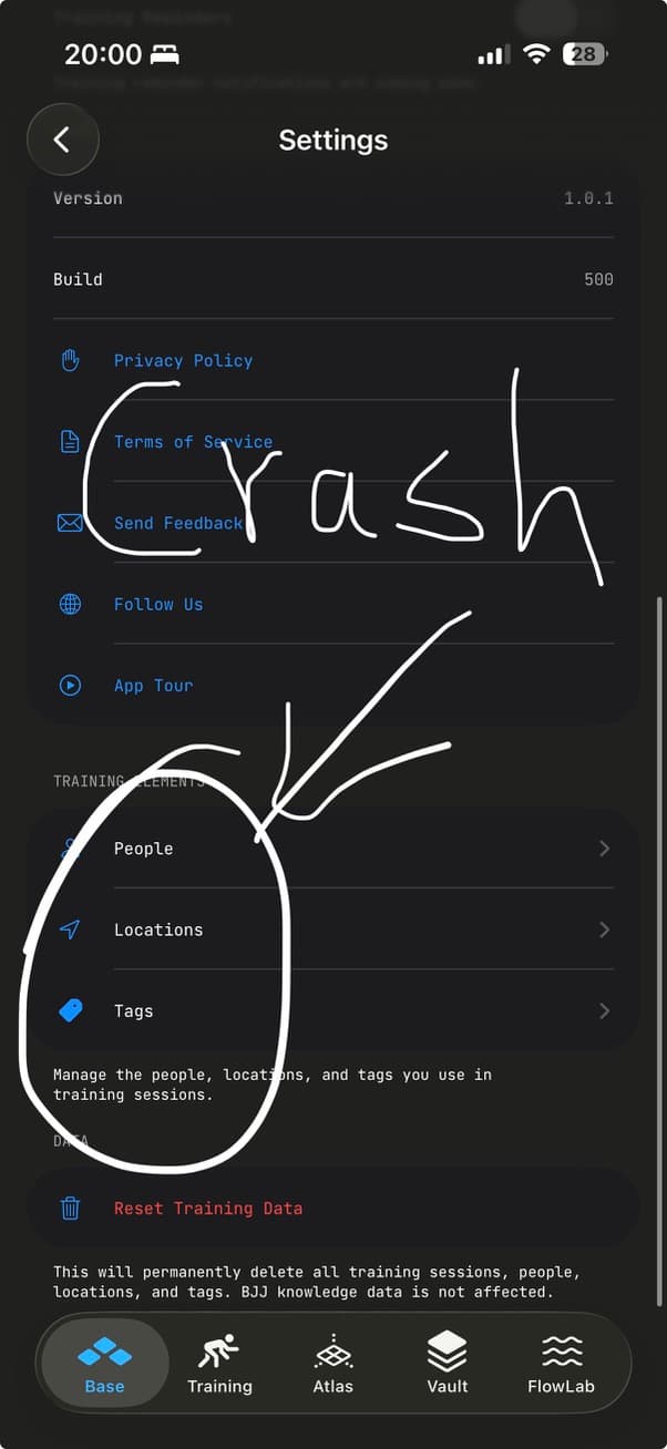 crash