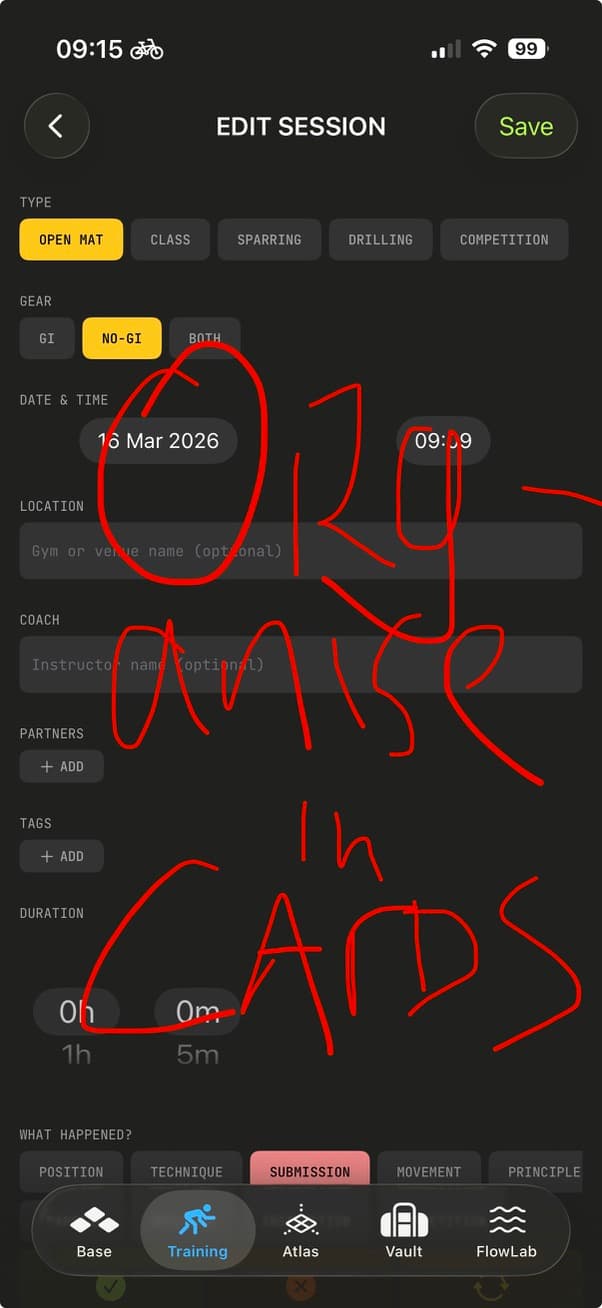 organise